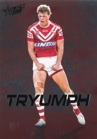 2026 NRL League Heroes Tryumph Red - TR025 Jack Bostock Dolphins