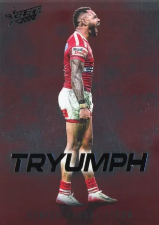 2026 NRL League Heroes Tryumph Red - TR028 Hamiso Tabuai-Fidow Dolphins