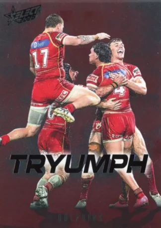 2026 NRL League Heroes Tryumph Red - TR029 Dolphins Team