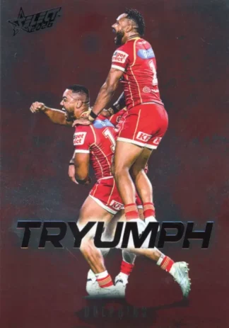 2026 NRL League Heroes Tryumph Red - TR030 Dolphins Team