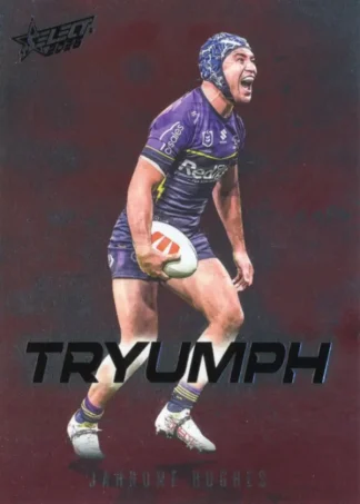 2026 NRL League Heroes Tryumph Red - TR044 Jahrome Hughes Melbourne Storm