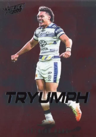 2026 NRL League Heroes Tryumph Red - TR057 Jeremiah Nanai North QLD Cowboys