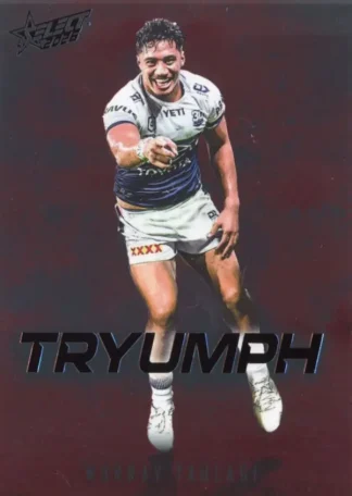 2026 NRL League Heroes Tryumph Red - TR058 Murray Taulagi North QLD Cowboys