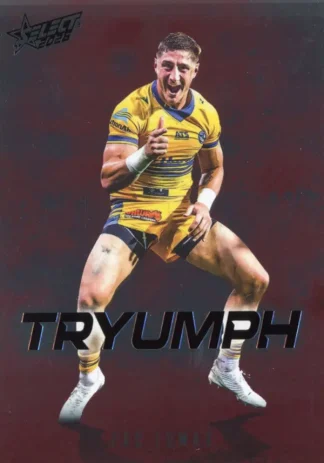 2026 NRL League Heroes Tryumph Red - TR062 Zac Lomax Parramatta Eels