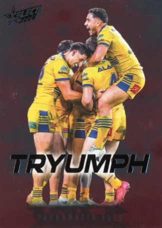 2026 NRL League Heroes Tryumph Red - TR065 Parramatta Eels Team