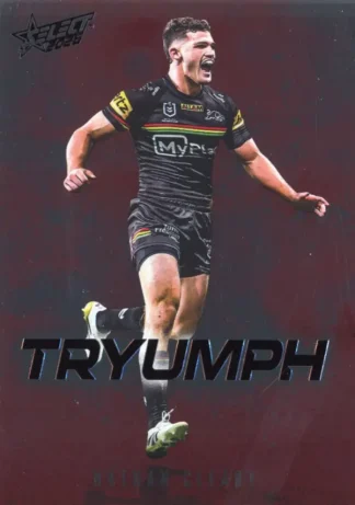 2026 NRL League Heroes Tryumph Red - TR067 Nathan Cleary Penrith Panthers