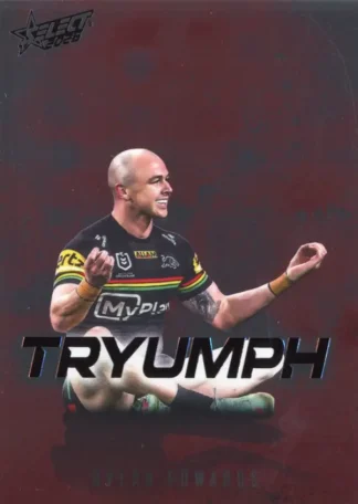 2026 NRL League Heroes Tryumph Red - TR068 Dylan Edwards Penrith Panthers