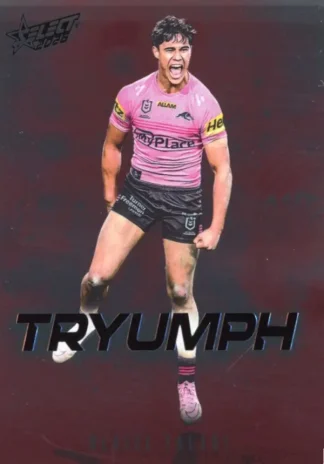 2026 NRL League Heroes Tryumph Red - TR069 Blaize Talagi Penrith Panthers