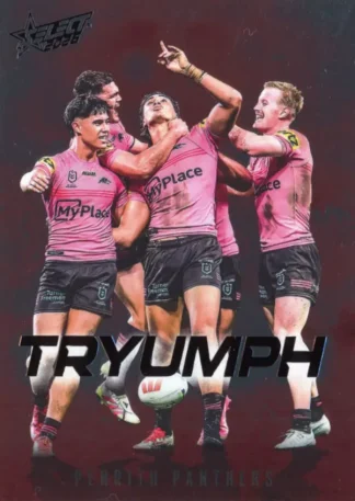 2026 NRL League Heroes Tryumph Red - TR071 Penrith Panthers Team