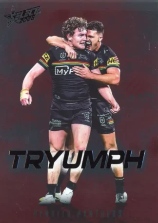 2026 NRL League Heroes Tryumph Red - TR072 Penrith Panthers Team