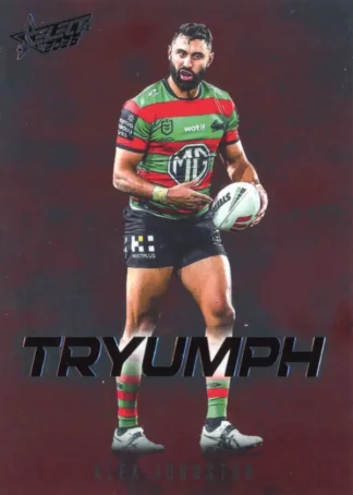 2026 NRL League Heroes Tryumph Red - TR073 Alex Johnston South Sydney Rabbitohs