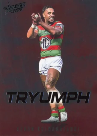 2026 NRL League Heroes Tryumph Red - TR074 Keaon Koloamatangi South Sydney Rabbitohs
