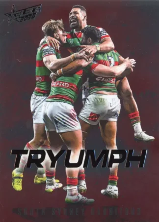 2026 NRL League Heroes Tryumph Red - TR077 South Sydney Rabbitohs Team