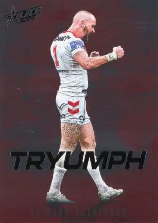 2026 NRL League Heroes Tryumph Red - TR081 Clinton Gutherson St George Dragons