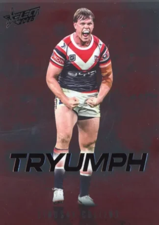 2026 NRL League Heroes Tryumph Red - TR085 Lindsay Collins Sydney Roosters