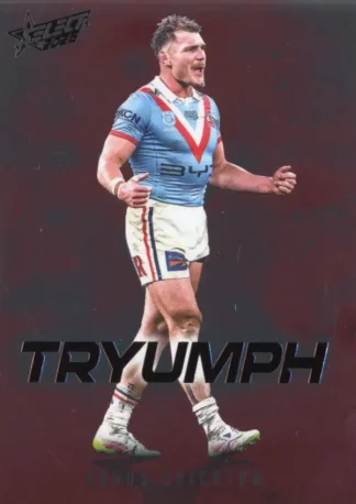 2026 NRL League Heroes Tryumph Red - TR086 Angus Crichton Sydney Roosters