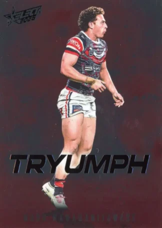 2026 NRL League Heroes Tryumph Red - TR087 Mark Nawaqanitawase Sydney Roosters