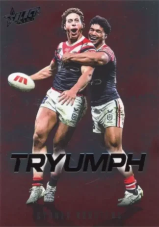 2026 NRL League Heroes Tryumph Red - TR089 Sydney Roosters Team