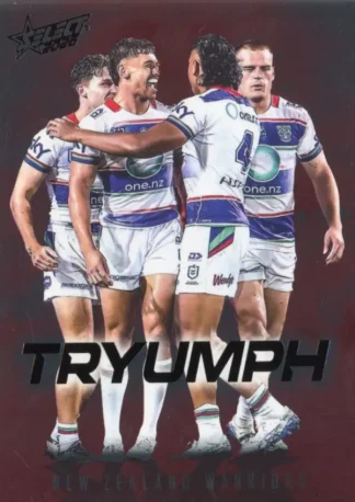 2026 NRL League Heroes Tryumph Red - TR095 New Zealand Warriors Team