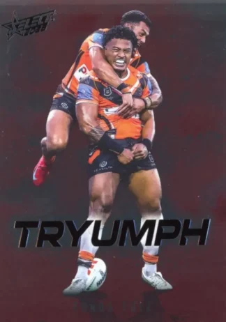 2026 NRL League Heroes Tryumph Red - TR099 Fonua Pole Wests Tigers