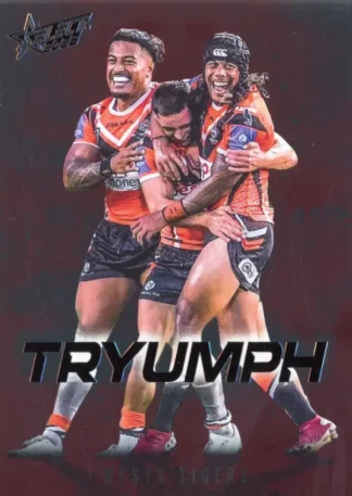 2026 NRL League Heroes Tryumph Red - TR102 Wests Tigers Team