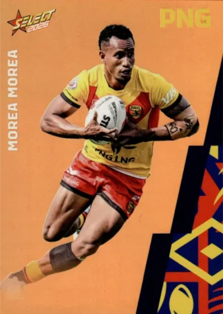 2026 Rugby League World Cup Base Parallel Orange - BO104 Morea Morea PNG