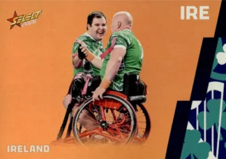 2026 Rugby League World Cup Base Parallel Orange - BO159 Ireland Wheelchair Team