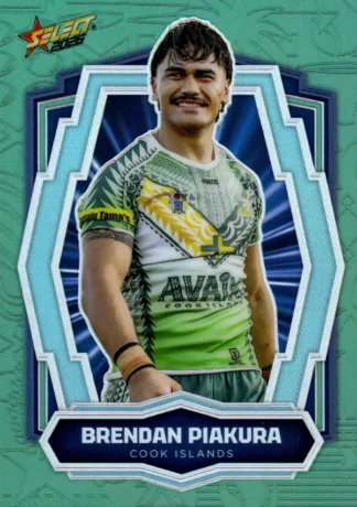2026 Rugby League World Cup Luminous - L012 Brendan Piakura Cook Islands