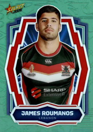 2026 Rugby League World Cup Luminous - L059 James Roumanos Lebanon