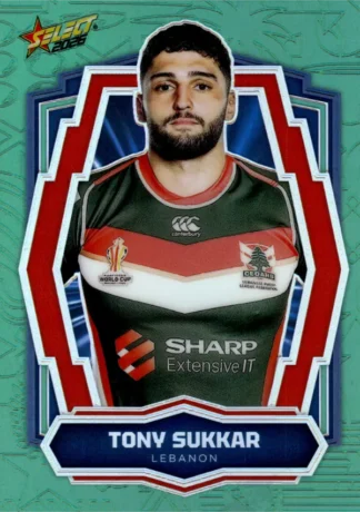 2026 Rugby League World Cup Luminous - L060 Tony Sukkar Lebanon