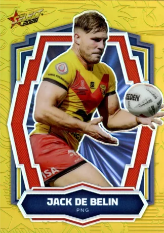 2026 Rugby League World Cup Luminous - L072 Jack De Belin PNG