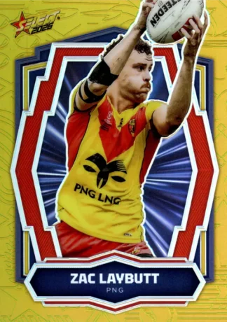 2026 Rugby League World Cup Luminous - L077 Zac Laybutt PNG