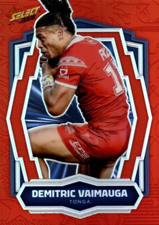 2026 Rugby League World Cup Luminous - L100 Demitric Vaimauga Tonga