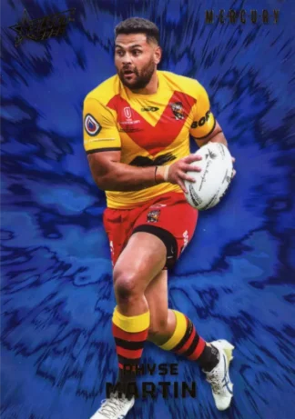 2026 Rugby League World Cup Mercury Country - MC60 Rhyse Martin PNG