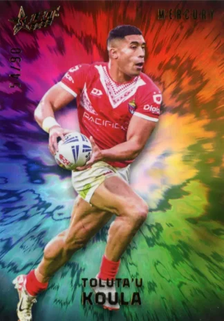 2026 Rugby League World Cup Mercury Rainbow - MR39 Toluta'u Koula Tonga