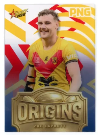 2026 Rugby League World Cup Origins - O30 Zac Laybutt PNG