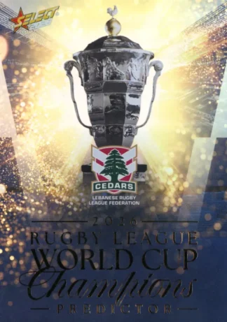 2026 Rugby League World Cup Champions Predictor - WCP06 Lebanon