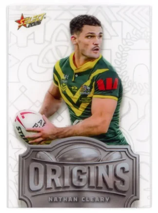 2026 Rugby League World Cup Origins Silver Acetate - OSA02 Nathan Cleary Australia