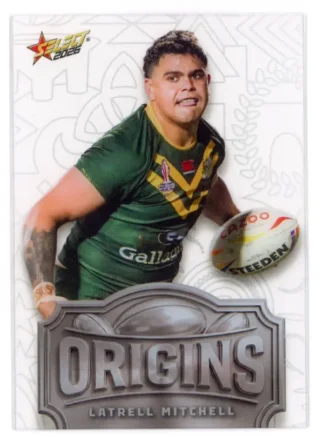 2026 Rugby League World Cup Origins Silver Acetate - OSA03 Latrell Mitchell Australia
