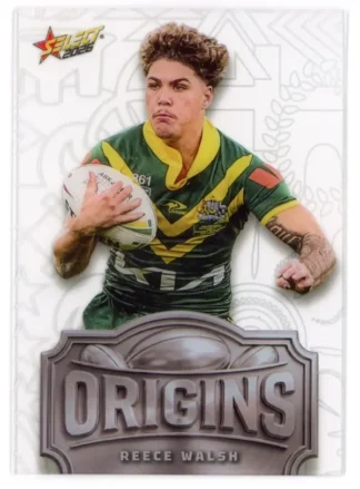 2026 Rugby League World Cup Origins Silver Acetate - OSA05 Reece Walsh Australia