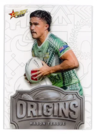 2026 Rugby League World Cup Origins Silver Acetate - OSA08 Mason Teague Cook Islands
