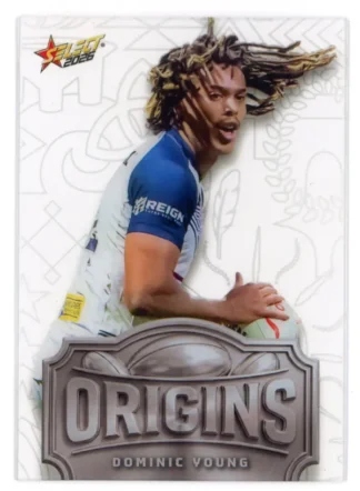 2026 Rugby League World Cup Origins Silver Acetate - OSA13 Dominic Young England