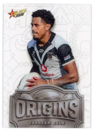 2026 Rugby League World Cup Origins Silver Acetate - OSA15 Jahream Bula Fiji