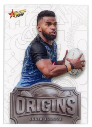 2026 Rugby League World Cup Origins Silver Acetate - OSA17 Sunia Turuva Fiji