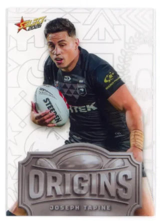 2026 Rugby League World Cup Origins Silver Acetate - OSA27 Joseph Tapine New Zealand