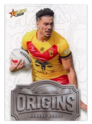 2026 Rugby League World Cup Origins Silver Acetate - OSA28 Robert Derby PNG