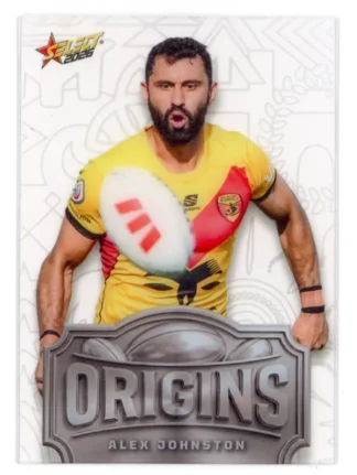 2026 Rugby League World Cup Origins Silver Acetate - OSA29 Alex Johnston PNG