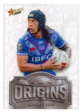 2026 Rugby League World Cup Origins Silver Acetate - OSA33 Jarome Luai Samoa