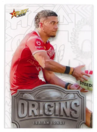 2026 Rugby League World Cup Origins Silver Acetate - OSA38 Isaiah Iongi Tonga