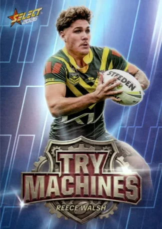 2026 Rugby League World Cup Try Machines - TM05 Reece Walsh Australia
